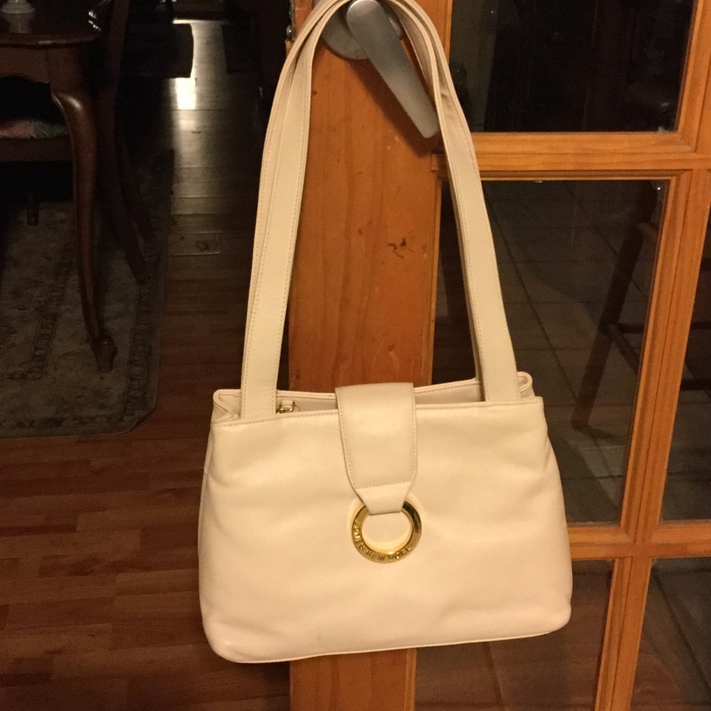 Jones New York Ivory Handbag